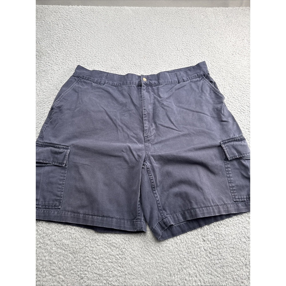 Polo Ralph Lauren Cargo Shorts Mens 42 Blue Battle Fatigue Chino Cotton Casual